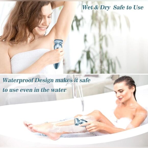 Electric Razors for Women for Legs Bikini Trimmer Electric Shaver for Women - Picture 3 of 9